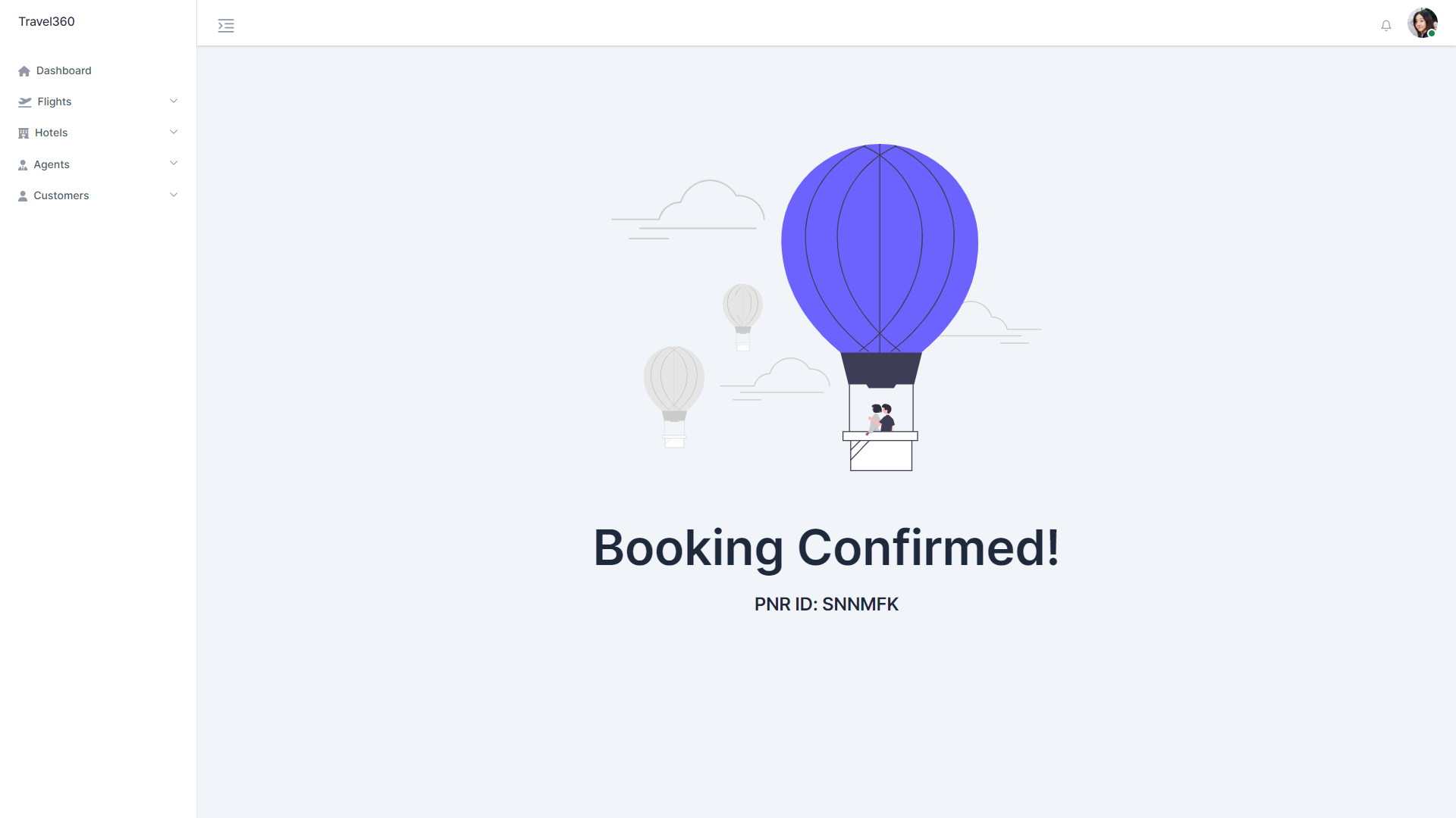 OTA: Booking confirmation